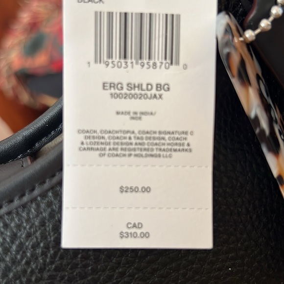 Coach Ergo Bag-Black - Picture 6 of 6